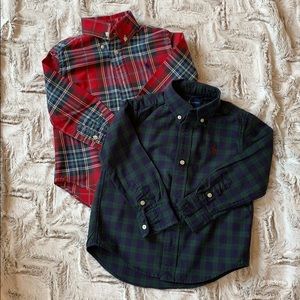 2 Classic Polo buttons downs. 3T